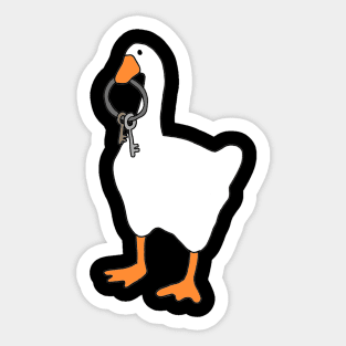 Goose Key Sticker